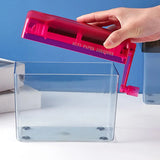 Mini Portable Home Paper hine Manual Shredder A4 Strips Cut Bills Receipts Cutting Tool Desktop