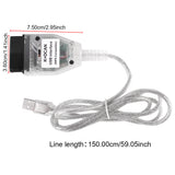 K+CAN Scanner For E46 E60 E87 Serie 1 3 5 7 Car OBD2 Diagnostic Tools II With Switch K+DCAN FT232RL OBD 2 Coder Reader