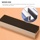 4 inch Vise Universal Soft Jaws Pads Covers, Multi- Protector for Any Metal ,2 Pcs,Sier