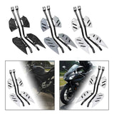 Engine Guard Crash Bar Frame Pegs Motorcycle Accessories Protection Anti Slip Foot Pedal for Yamaha Xmax300 2018-2023