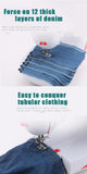 Hot selg HK-707 mutli-function domestic sewing hine able to round head kwyhole