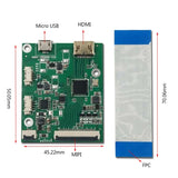 8.8-Inch 1920X480 Resolution 600-Brighess Bar LCD Display, MIPI Interface, HSD088IPW1-A00 With Driver Board