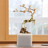 Deer Sculpture - Modern Decorative Gift For Home, Office & Entryway