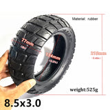 8.5x3.0 Rubber Tire Upgraded 8 1/2x2 Widened Thickened Anti-skid Tyre For Dualtron Mini Xiaomi M365/Pro Electric Scooters Parts