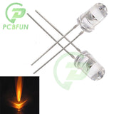 200pcs 100pcs 50pcs 5mm LED Light white hair yellowing Assorted Kit DIY LEDs Set electronic diy kit