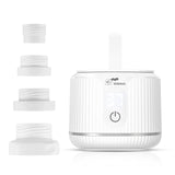BEBEBAO Baby Bottle Warmer Portable Wireless Milk Heater 4 Levels Temperature Adjustable with 4pcs Adapters for Outdoor