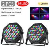3W*60 RGB Stage Light party wedding disco lights dmx 512 sound control dj ballroom club stage lamp 3 in 1 par light