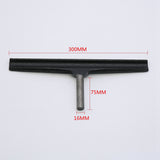 11.8 Inch Cast Iron Woodworking Lathe Tool Rest Round Bar Tool Rest Woodworking Spindle Turner Tool Rest For Wood Turning Lathe