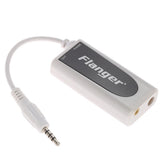 Flanger Fc-21 Music Converter Adapter Small Exquisite White Guitar Bass for Android Apple iPhone iPad iPod Touch High Quality