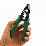 Proskit clamp stripping pliers Tri-Hole Fiber Optic Stripper 8PK-326 FTTH FIber Wire stripper