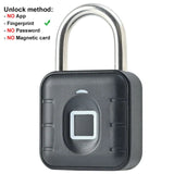 Electronic door biometric fingerprint unlock WiFi Tuya/TTlock application controls smart password lock keyless entry