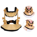 Adjustable Cervical Traction Device Pain Relive Collar Fixation Neck Care Recover Tool