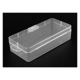 Clear Plastic Jewelry Rectangle Case Box Holder Container 18cm 8.5cm x 4.5cm