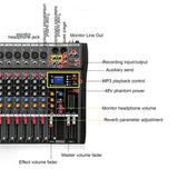 DJ Controller Mixer Audio Sound Mi Table Card Professional PC Digital Consoles Interface Console Pro Equipment 8 Channel