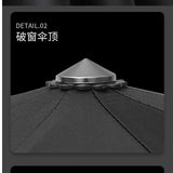 Umbrella Security Vehicle Outdoor Expansion Broken Window Self-defense Quick Pull Out The Safety Hammer