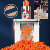 Automatic Vegetable Dicing hine Commercial Carrot Potato Onion Granular Cutter Dicer Electric Multifunctional Slicer Lemon