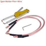 Spot Welder Plier Wrench Wire Kit Adjustable Spot Welding Machine Pressure Epoxy Board Pen Butt Soldering Tong Tools Accessories