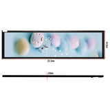 8.8-Inch 1920X480 Resolution 600-Brighess Bar LCD Display, MIPI Interface, HSD088IPW1-A00 With Driver Board