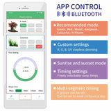 WEEK AQUA S Series APP Control Led Aquarium Lighting for Plants Freshwater Light