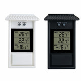 1pc Digital Thermometer Waterproof Thermometer Indoor Outdoor Home Garden Breeding Greenhouse Sauna Greenhouse Planting Thermometer Indoor Outdoor Household Refrigerator Thermometer Home Kitchen Items