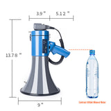Megaphone Speaker Recordable Loudspeaker Guide Speakers Handily Gripped