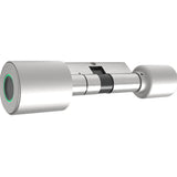Fingerprint Lock Home Lock Cylinder Remote Bluetooth Door Lock Anti-Theft Door Wooden Door Spherical Lock Easy To Use Silver