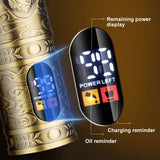 Resuxi 740 All Metal Clippers Ears Nose Trimmer Electric Shaver Set Wtih Bag Hair Cutting hine Men's Grooming Tools