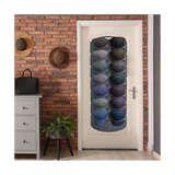 Felt Storage Rack Holder Bag Clip Travel Cap Organizer Wall Mount Hat Racks