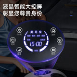 Hot Compress Bag Liquid Crystal Leg Sterilization Massager hine Air Pressure Massage Foot Negative Ions