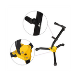 Stand, Portable Folding Saxophone Stand - Adjustable Triangle Base, Musical Instrument Accessories