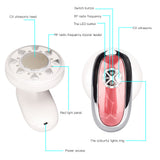 RF Body Slimming Massager EMS LED Fat Burning Massager Cavitation Machine for Full Body US Plug 100‑240V J