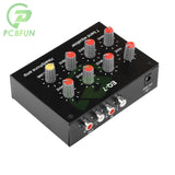 DC5-12V EQ-7 Seven Stage Balanced Amplifier High Medium Low Frequency Adjustable Preamplifier Audio For Phones Computers