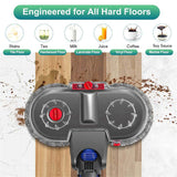 Electric Head Kit for Dyson V10 Slim/ V12 Detect Slim Vacuum Cleaner Part Mop Attachment with Water Reservoir Cloth