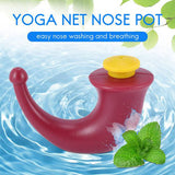 2 Pcs Yoga Water Bottle Yoga Nasal Neti Pot Rinsing Nasal Wash Nose Wash System Sinus Irrigation Sinuses 200ML