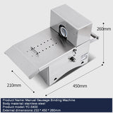 Automatic Electric Twisting Knotter Tying Sausage Binding hine Sausages Linker Equipment