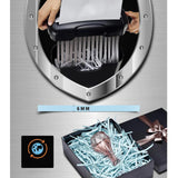 6-Sheet Cross-Cut Micro-Cut Paper Photos Portable Electric Silent A4 Shredder Home Office Use 10L Capacity