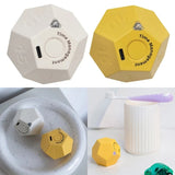 Cube Shape Electric Vibrations-Flip Timers for Kitchen-Study Workout Games Study Timer 1-60Minutes Time-Management