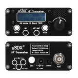 uSDR uSDX+ Plus V2 10/15/17/20/30/40/60/80m 8 Bands SDR All Mode High Frequency SSB QRP Transceiver with BNC Antenna Connector