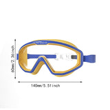 Kids Professional Clear View Eyewear Goggles Swim Glasses for Snorkeg Swimming Pool Water Sports Diving