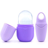 2 in 1 Set Ice Face Roller Ice Cube For Eye & Neck Reusable Facial Treatment to Tighten & Tone Skin Reduce Acne Skin Care Toools