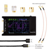 NanoVNA-H4 4-inch Vector Network 10KHz-1.5GHz Antenna Short Wave MF HF VHF UHF Hugen Version 4" VNA Analyzer