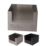 Stainless Steel Tissue Box Square Tissue Holder Large Opening Napkin Dispenser Modern Style for Bathroom Office