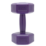 Fitness Dumbbell One Piece Filling Molding Dumbbell Hex Dumbbell Cement Inner Core PVC Outer Protective Cover for Gym for Home