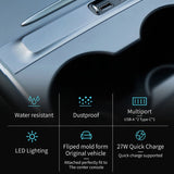Top-For Tesla Model 3/Y 2021-2022 Quick Charger Intelligent USB Docking Station Shunt Hub Car Interior Powered Splitter