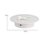 360 Degree Electric Photography Rotating Turntable Display Stand for Jewelry Product Displays 3D Scan Pan with PVC