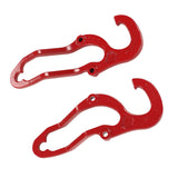 68196982AA 5500 Lbs Towing Capacity High Strength Easy Installation Rustproof Metal Front Tow Hooks Rugged for Car