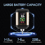 Ambition  Tattoo Machine Pen and Korall RCA Wireless Battery Kit Powerful Brushless Motor Capacity 2200mAh Stroke 4.0/3.5mm