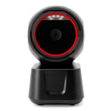 1D 2D QR Desktop Wired Barcode Scanner Hands-Free Auto Sense Reader USB Compatible for Window Android System Image CMOS Sensor
