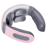 4D 4 USB Magnetic Pulse Wireless Neck Massager Relieve Muscle Pain 5 Modes 12 Levels