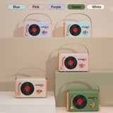 Retro Bluetooth Speaker C220 Classical Sound Stereo Portable Decoration Mini Speakers Travel Music Player Gift New